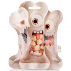  Mini Sour Bones – Mansikanmakuiset Kirpeät Luut, 80 g