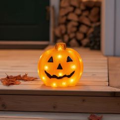 Halloween LED-kurpitsa, 22 cm