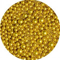 NordBake Sokerihelmet - Golden Glow, Kulta, 50g