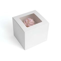 Azucren Muffinssilaatikko ikkunalla, 1kpl – 10x10 cm